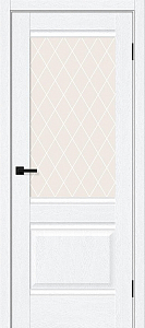 Товар Межкомнатная дверь Прима-3 White Silkwood BR6137